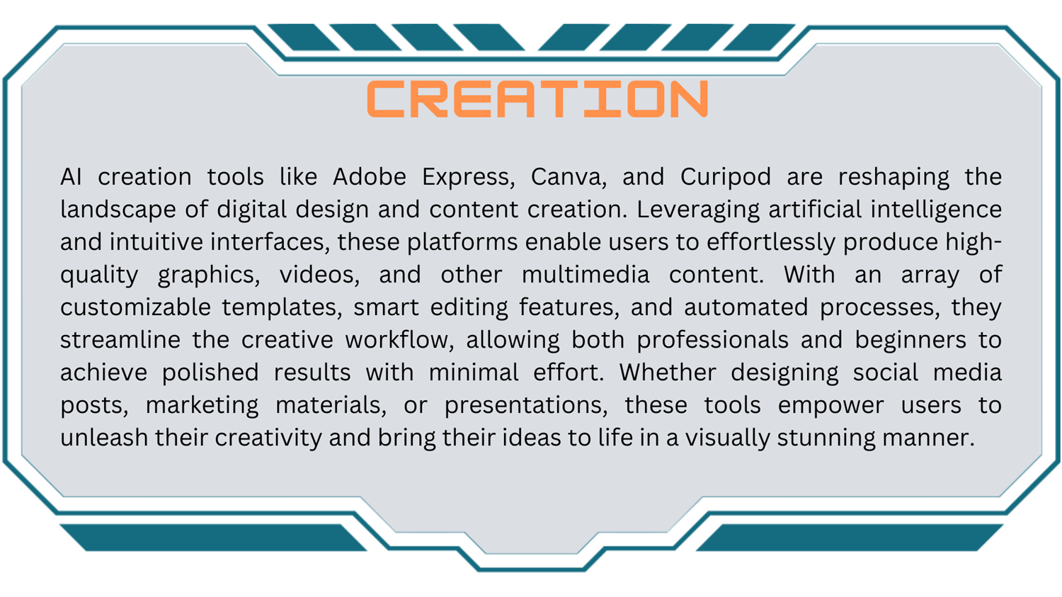 Creation Description