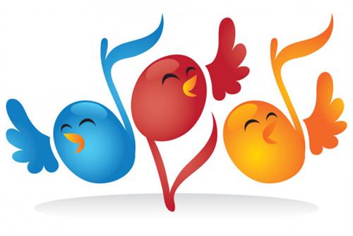 songbird music notes 