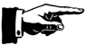 Pointing hand 